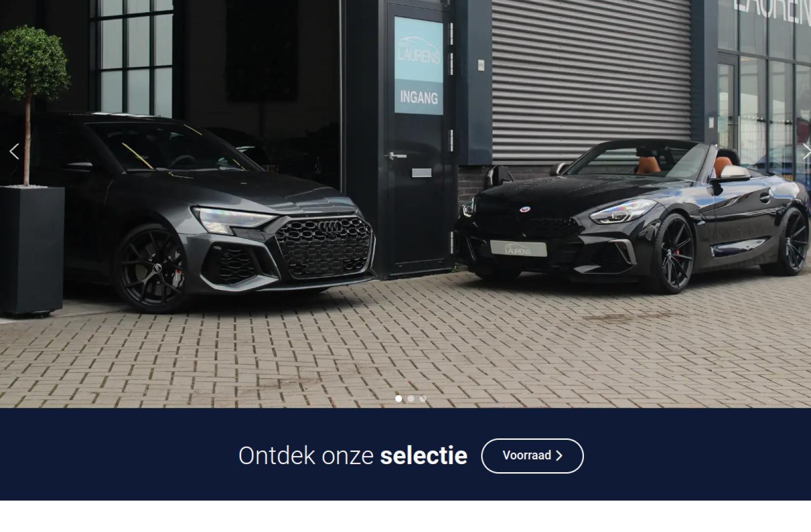 Auto Laurens – voorraadsite van budget tot exclusief