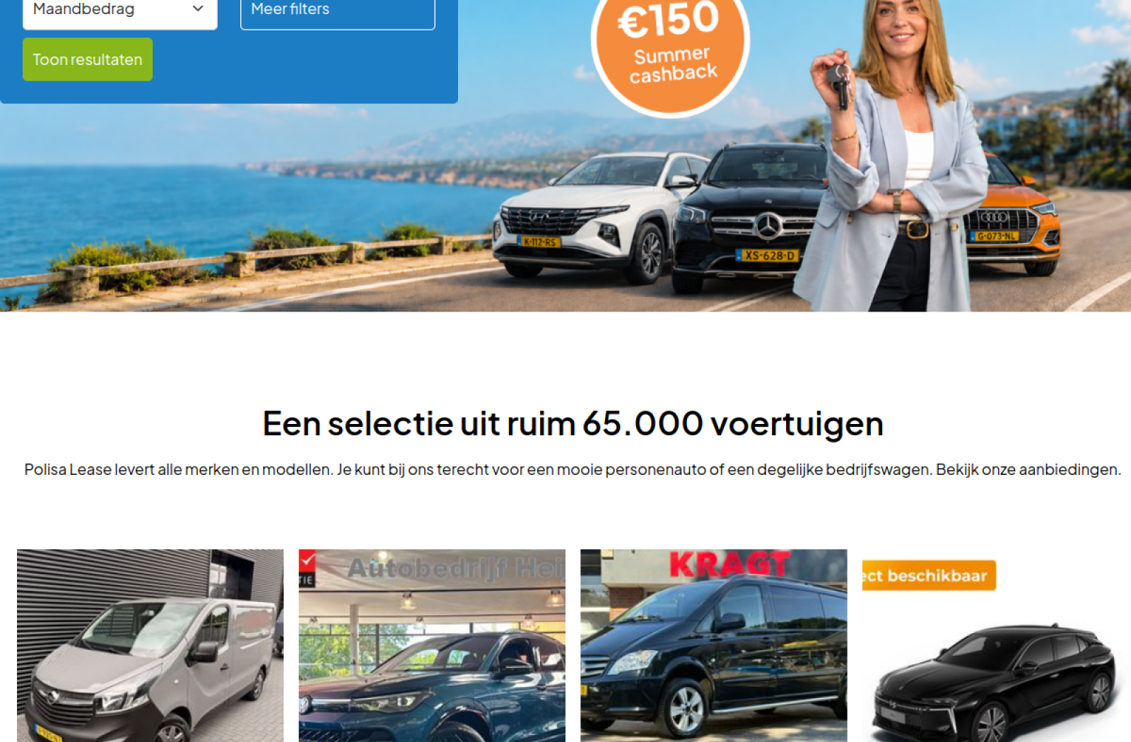 Polisa Lease – meertalig financial-leaseplatform