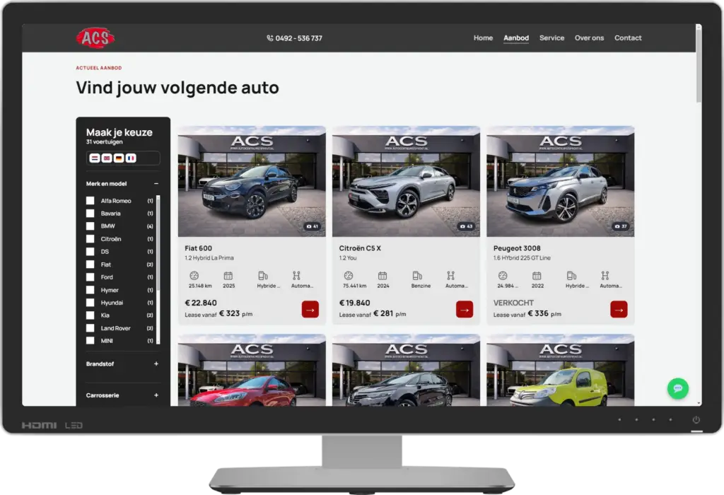 Auto Centrum Stiphout – occasions en campers in Helmond - Desktop