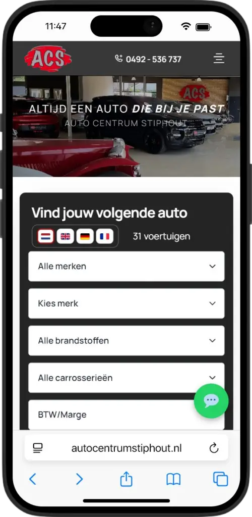 Auto Centrum Stiphout – occasions en campers in Helmond - Mobiel